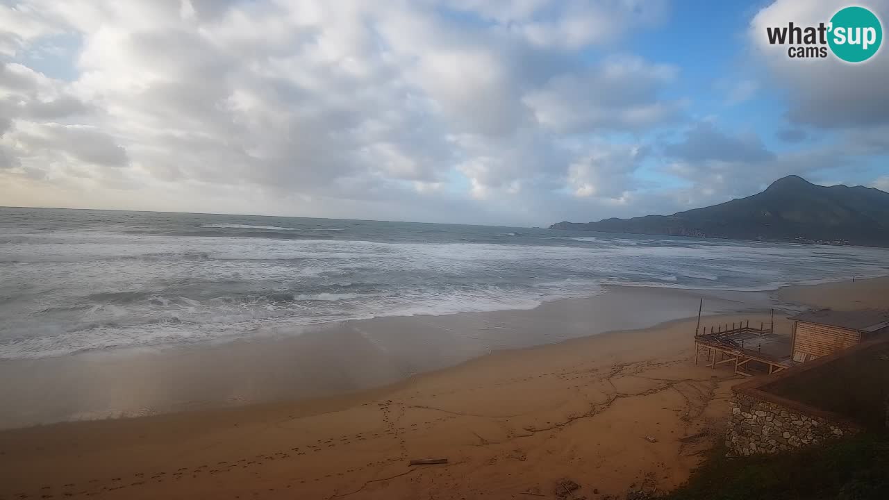 Spiaggia San Nicolò Buggerru webcam | Sardegna