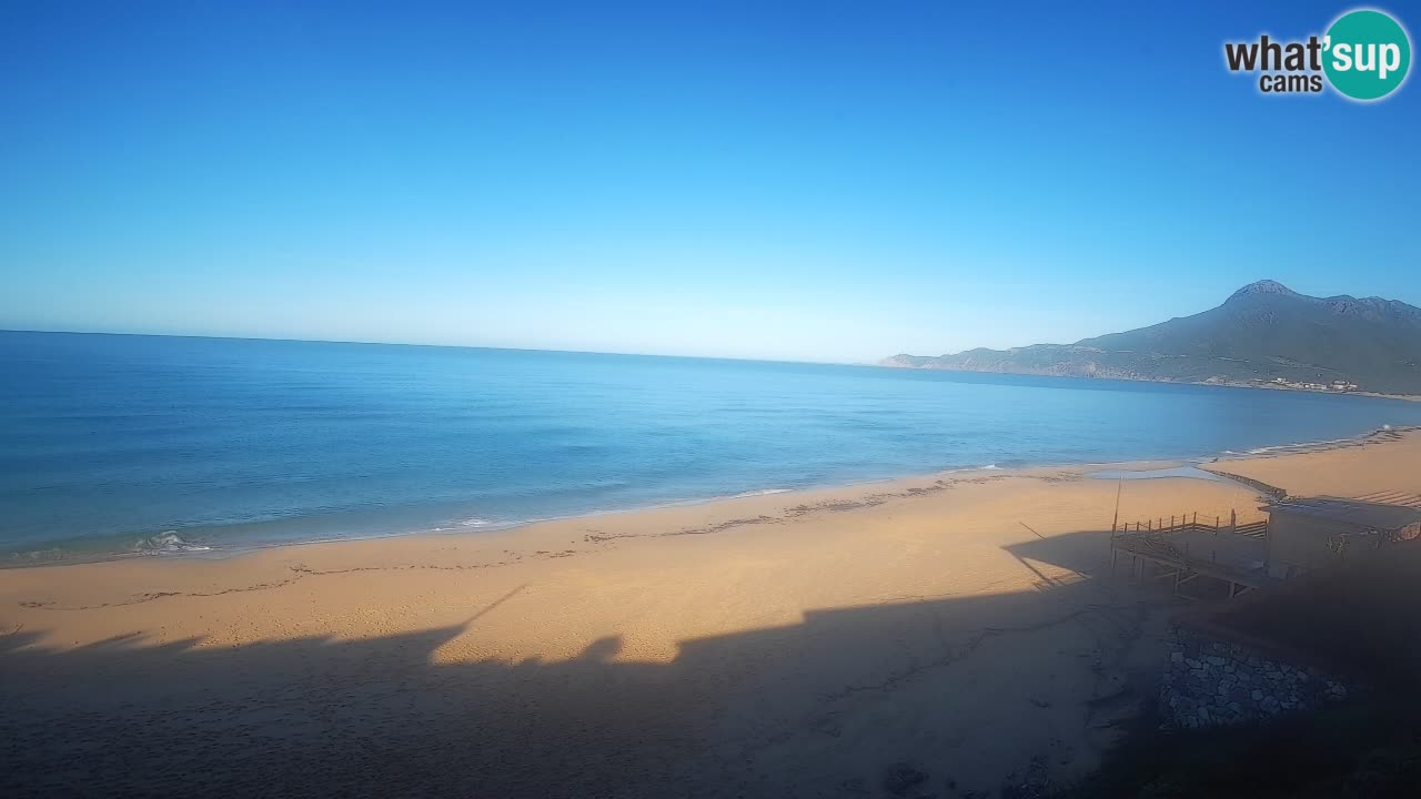 Web kamera Sardinija | Buggerru plaža San Nicolò