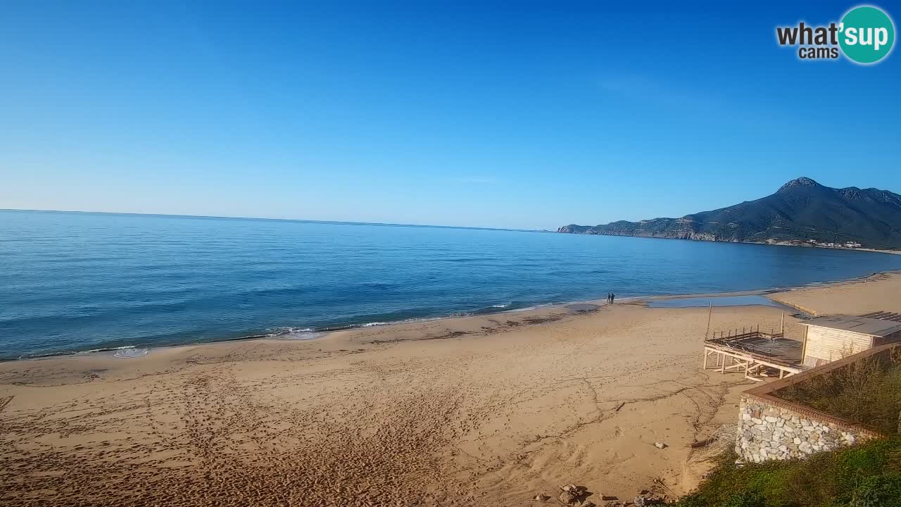 Webcam Sardaigne | Buggerru San Nicolò plage
