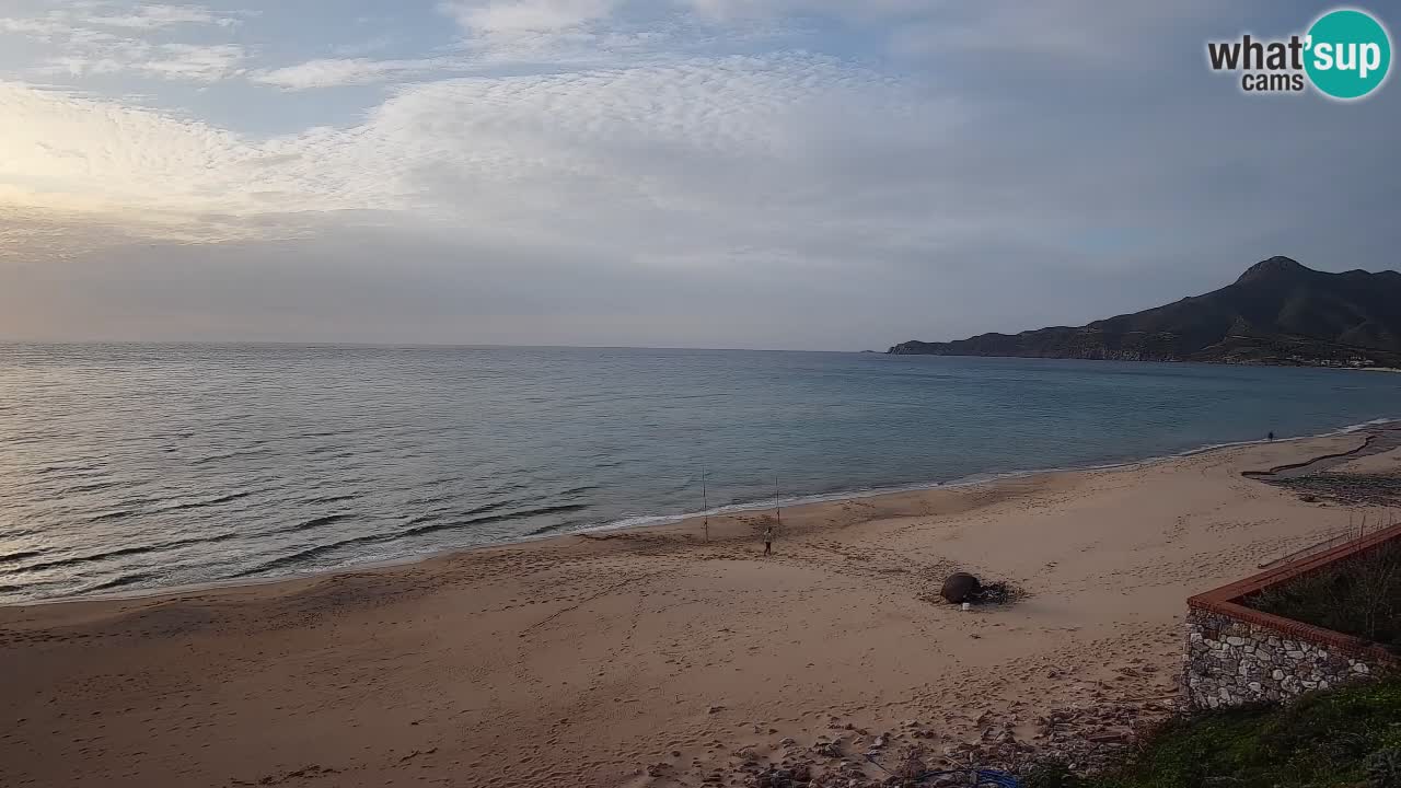 Web kamera Sardinija | Buggerru plaža San Nicolò