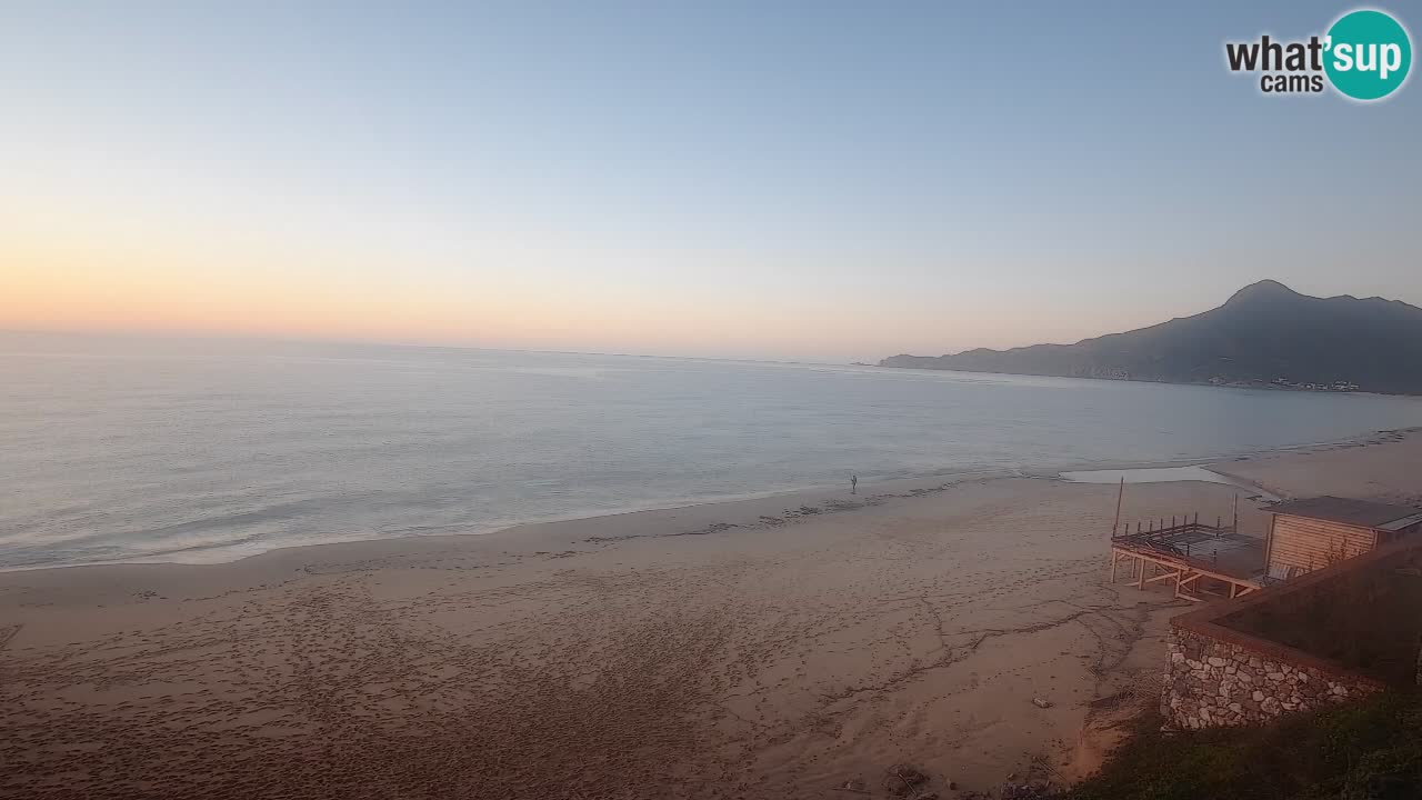 Spiaggia San Nicolò Buggerru webcam | Sardegna