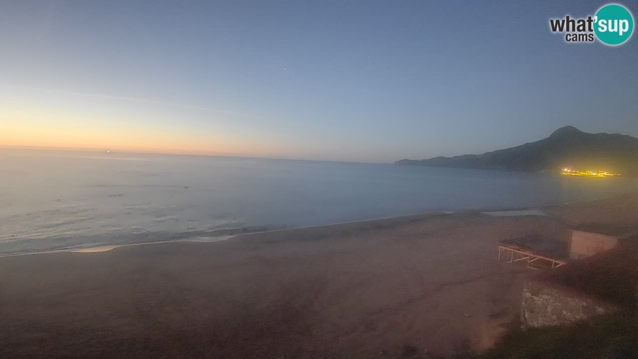 Spiaggia San Nicolò Buggerru webcam | Sardegna
