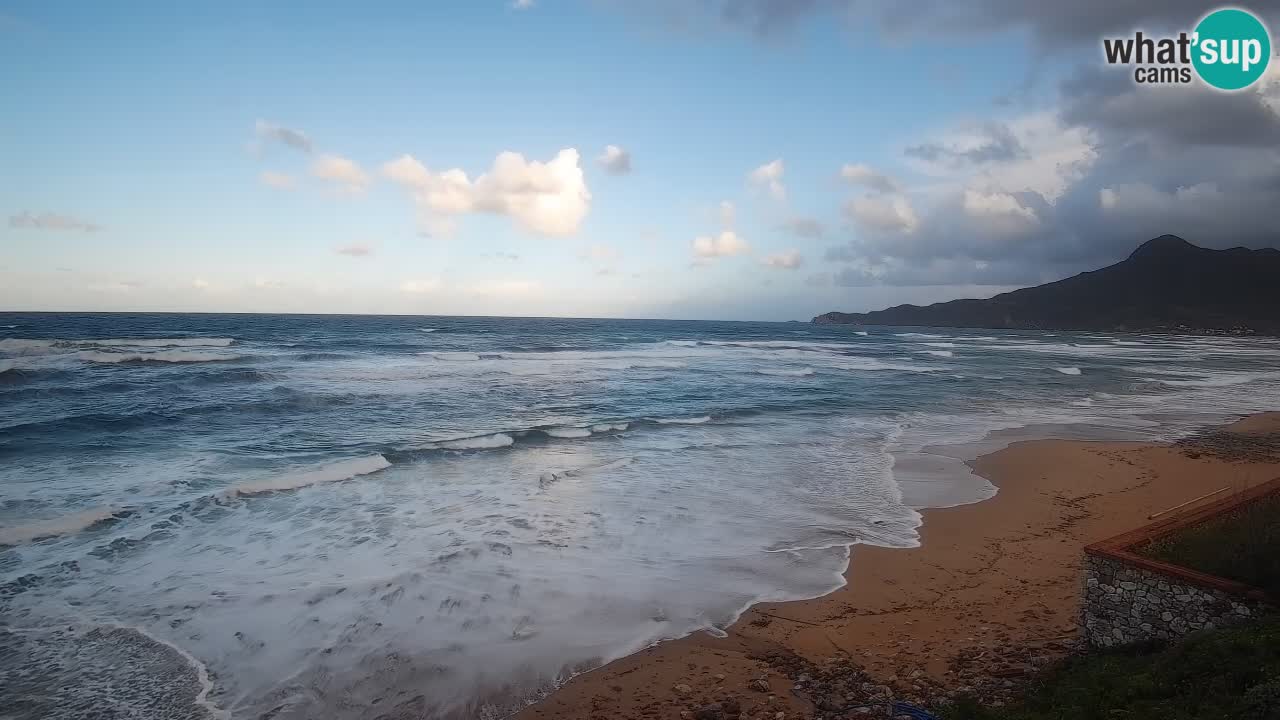 Spiaggia San Nicolò Buggerru webcam | Sardegna