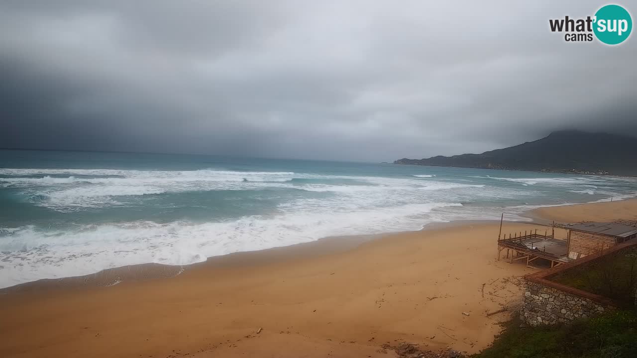 Web kamera Sardinija | Buggerru plaža San Nicolò