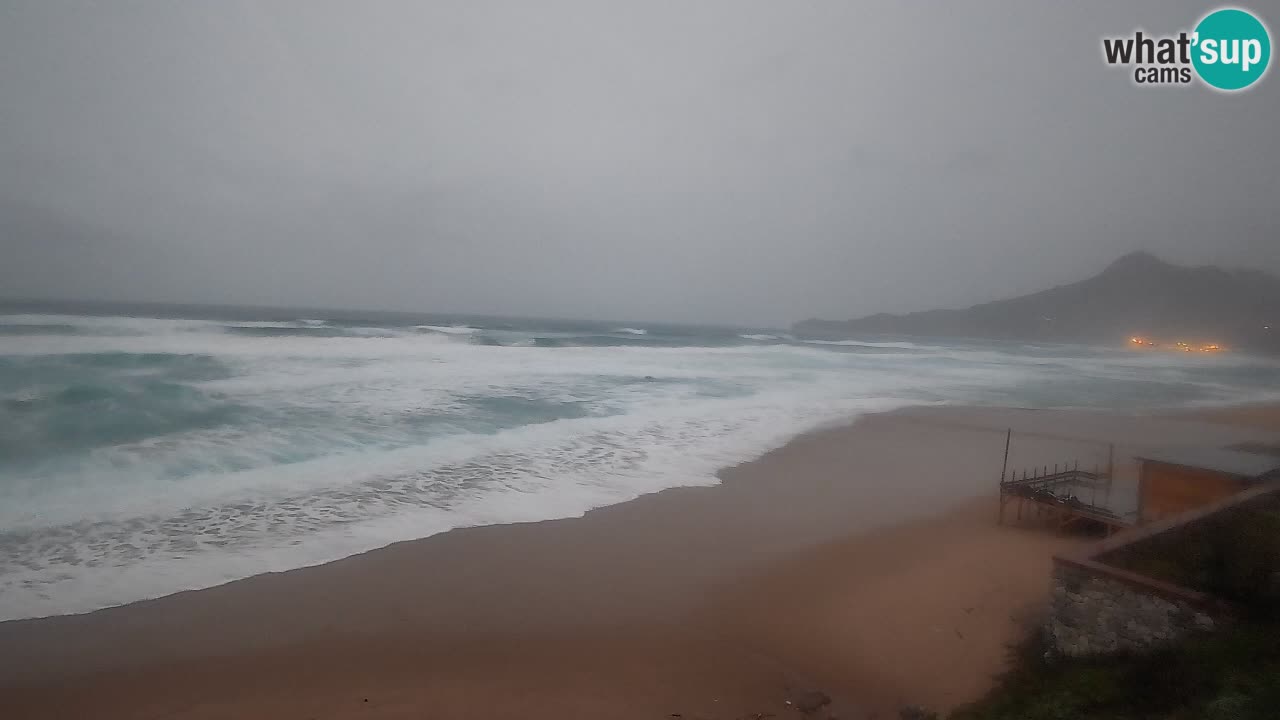 Spiaggia San Nicolò Buggerru webcam | Sardegna