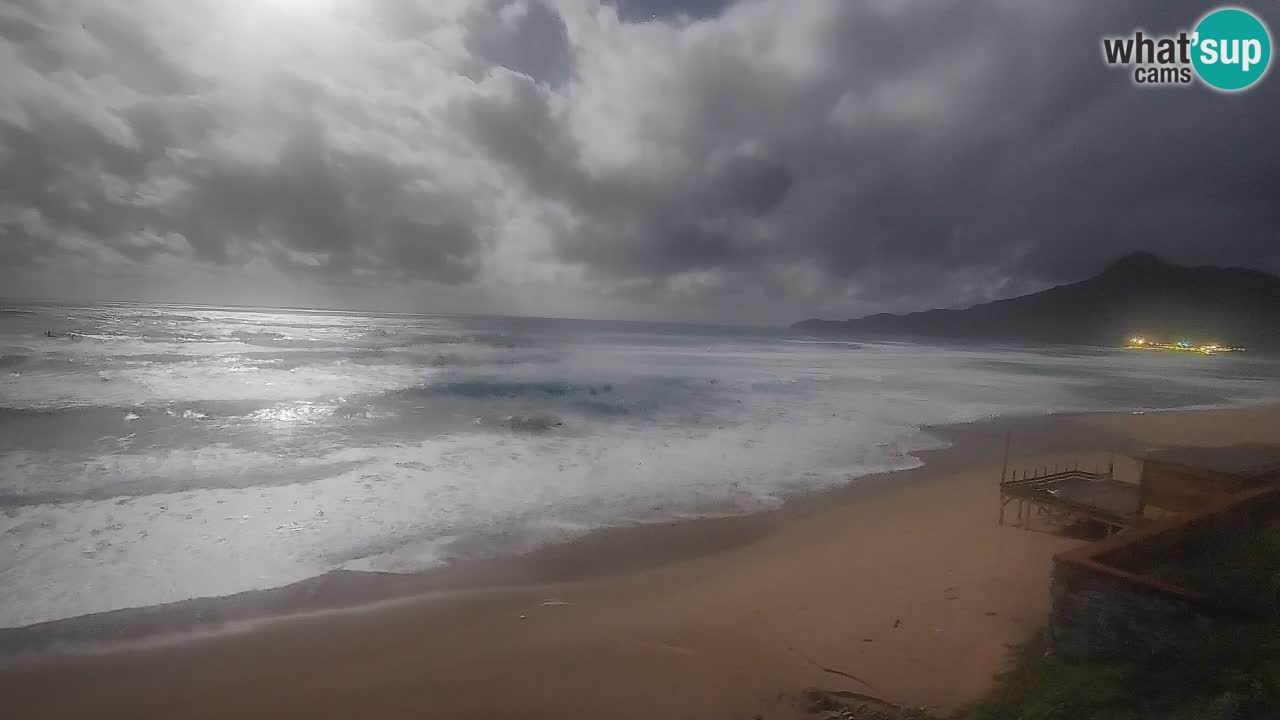 Spiaggia San Nicolò Buggerru webcam | Sardegna