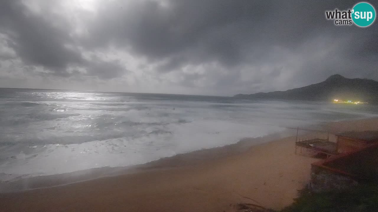Spiaggia San Nicolò Buggerru webcam | Sardegna