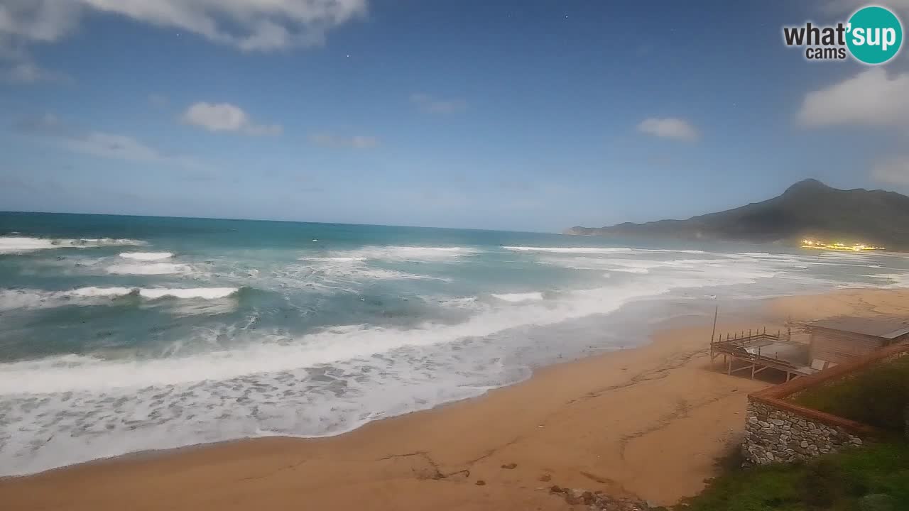 Spiaggia San Nicolò Buggerru webcam | Sardegna