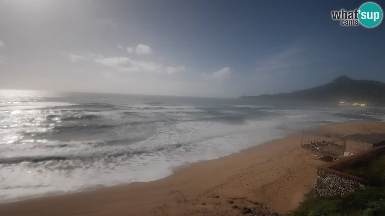 Spiaggia San Nicolò Buggerru webcam | Sardegna