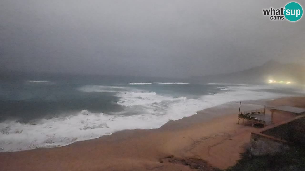 Spiaggia San Nicolò Buggerru webcam | Sardegna
