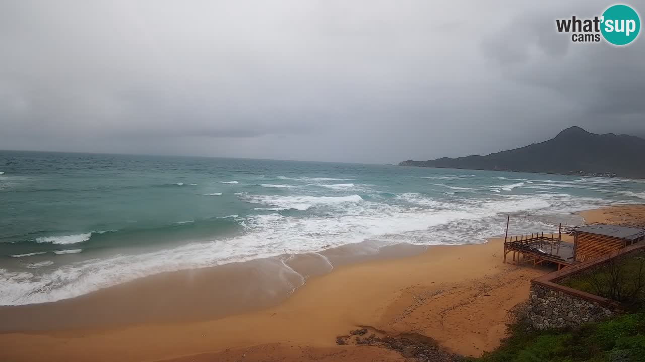 Web kamera Sardinija | Buggerru plaža San Nicolò