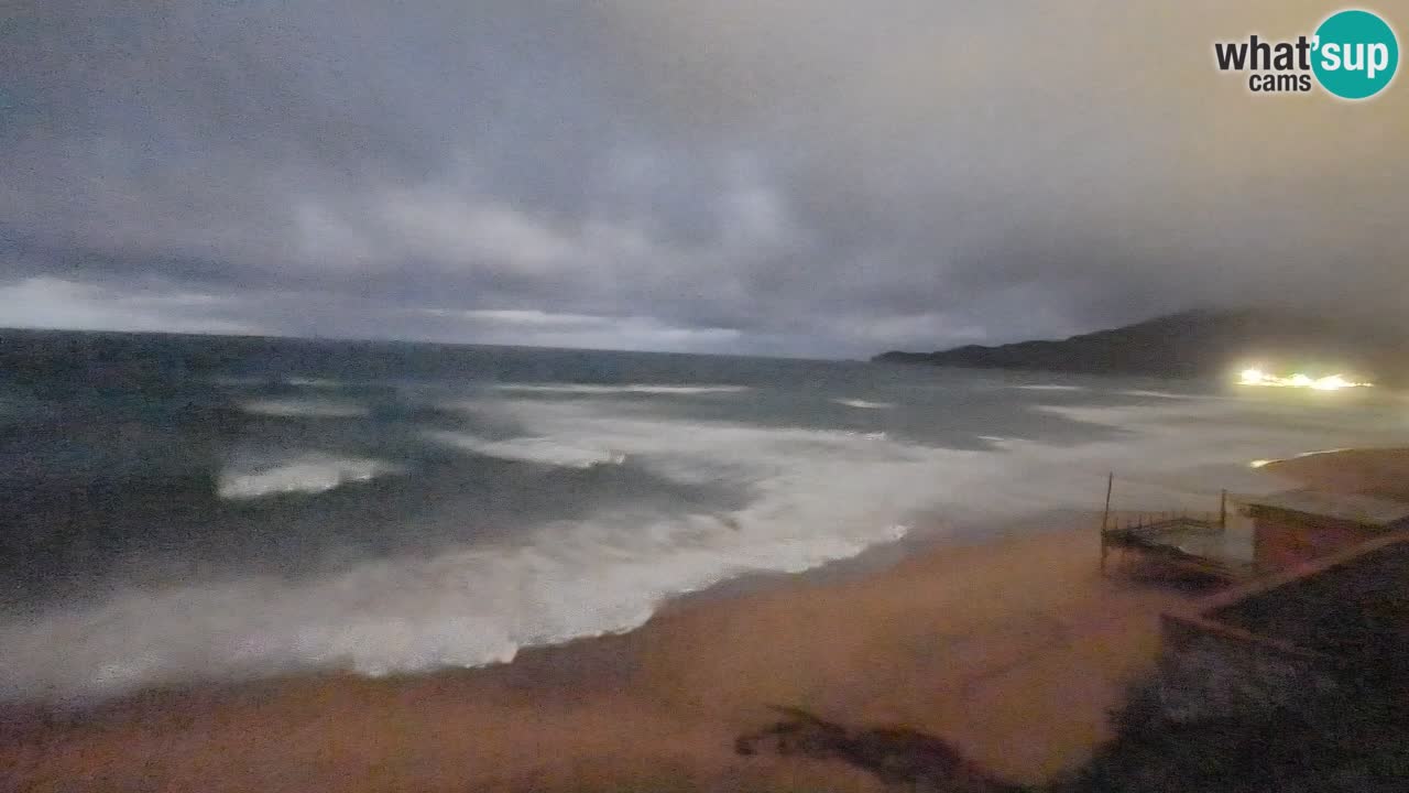 Spiaggia San Nicolò Buggerru webcam | Sardegna