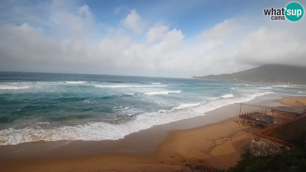 Web kamera Sardinija | Buggerru plaža San Nicolò