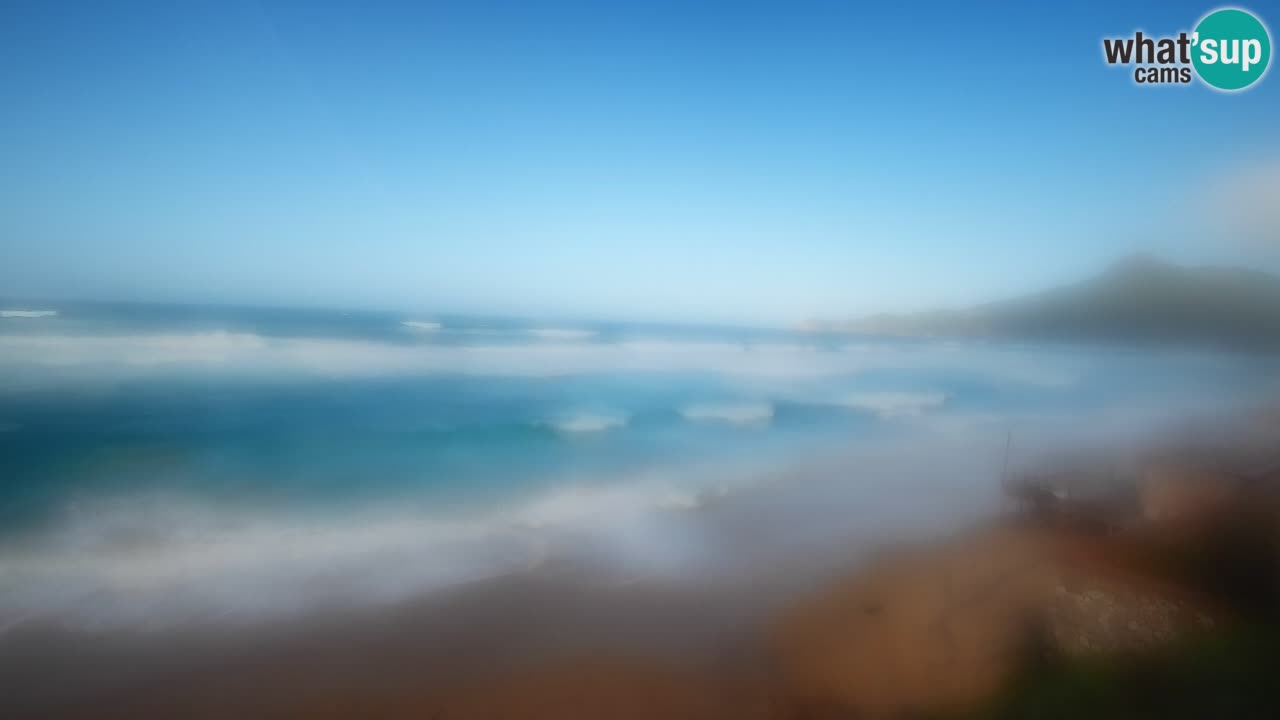 Spiaggia San Nicolò Buggerru webcam | Sardegna