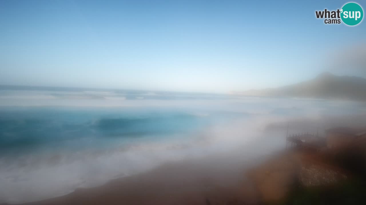 Spiaggia San Nicolò Buggerru webcam | Sardegna