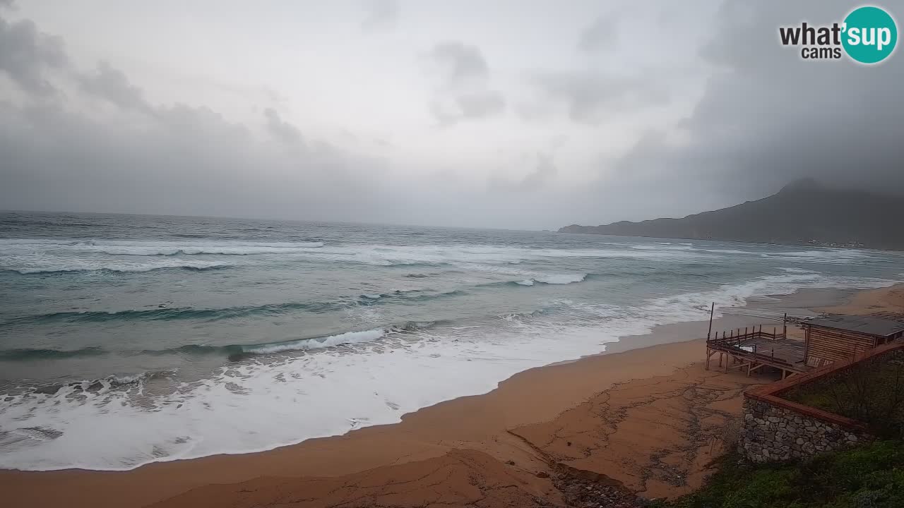 Web kamera Sardinija | Buggerru plaža San Nicolò
