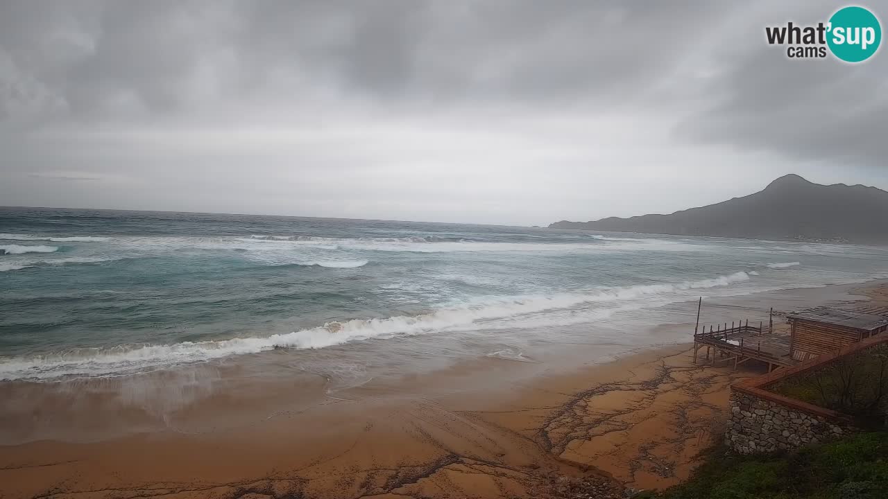 Spiaggia San Nicolò Buggerru webcam | Sardegna