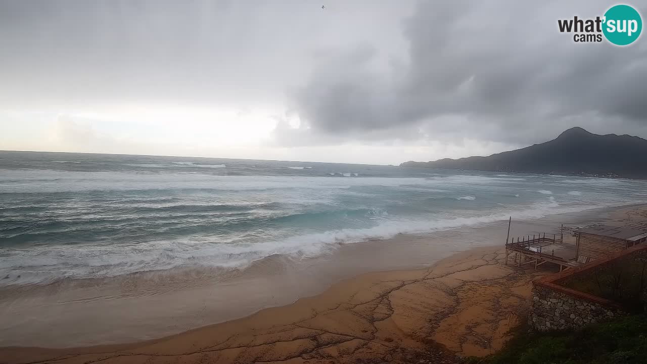 Spiaggia San Nicolò Buggerru webcam | Sardegna