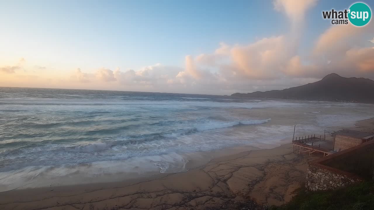 Spiaggia San Nicolò Buggerru webcam | Sardegna