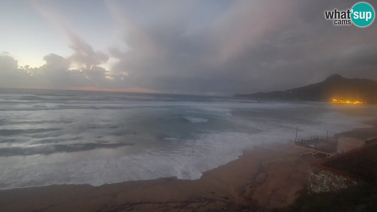 Spiaggia San Nicolò Buggerru webcam | Sardegna