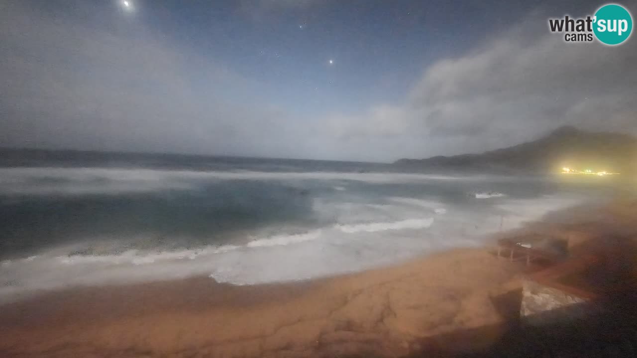 Spiaggia San Nicolò Buggerru webcam | Sardegna