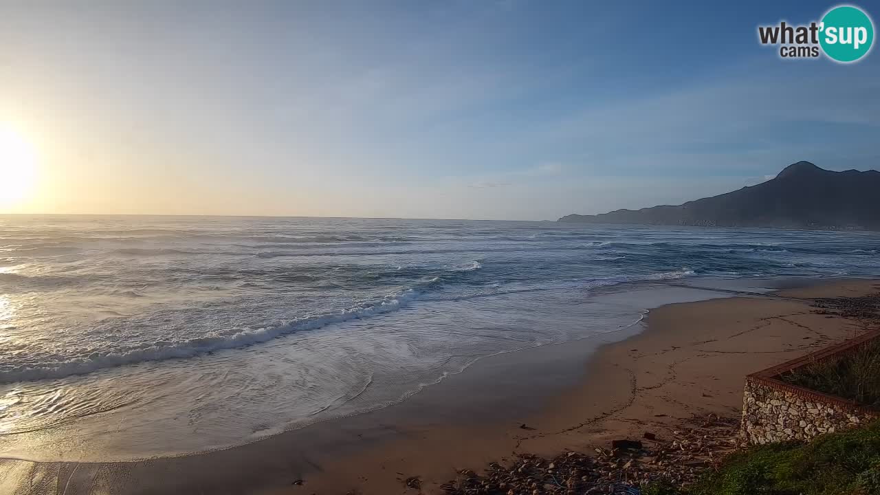 Spiaggia San Nicolò Buggerru webcam | Sardegna