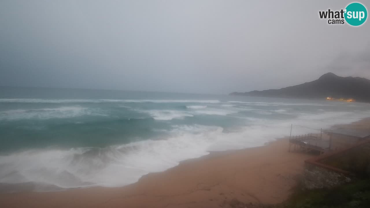 Spiaggia San Nicolò Buggerru webcam | Sardegna