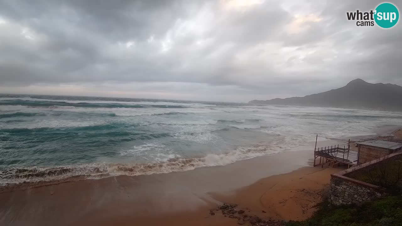 Web kamera Sardinija | Buggerru plaža San Nicolò