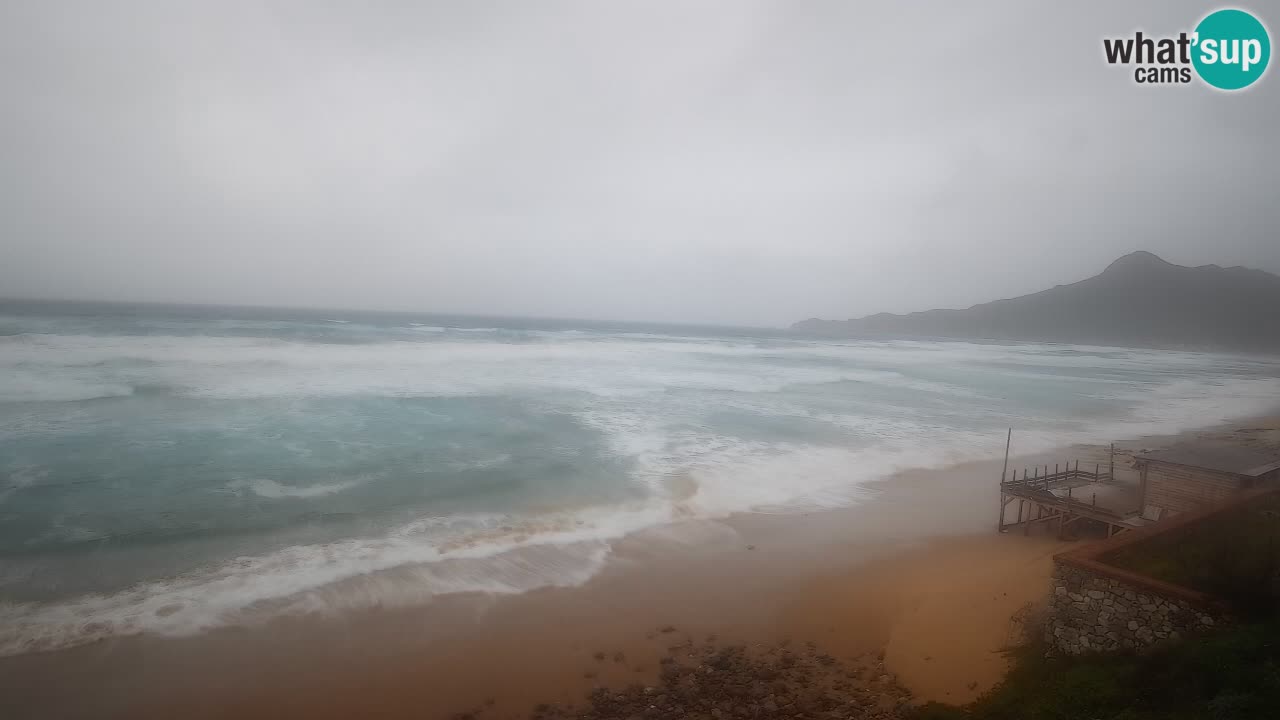 Web kamera Sardinija | Buggerru plaža San Nicolò