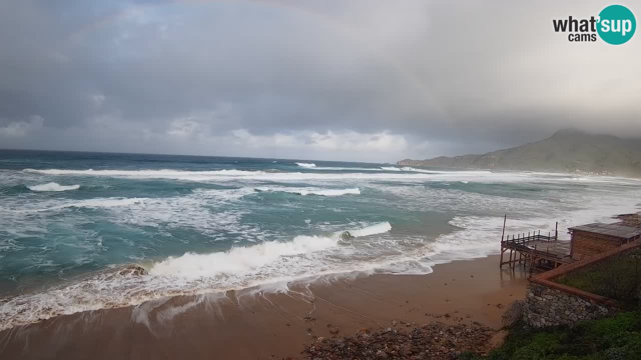 Webcam Buggerru San Nicolò beach | Sardinia