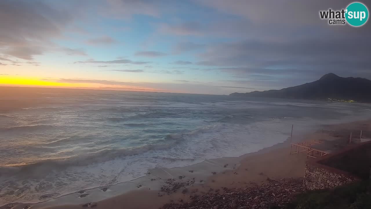 Spiaggia San Nicolò Buggerru webcam | Sardegna