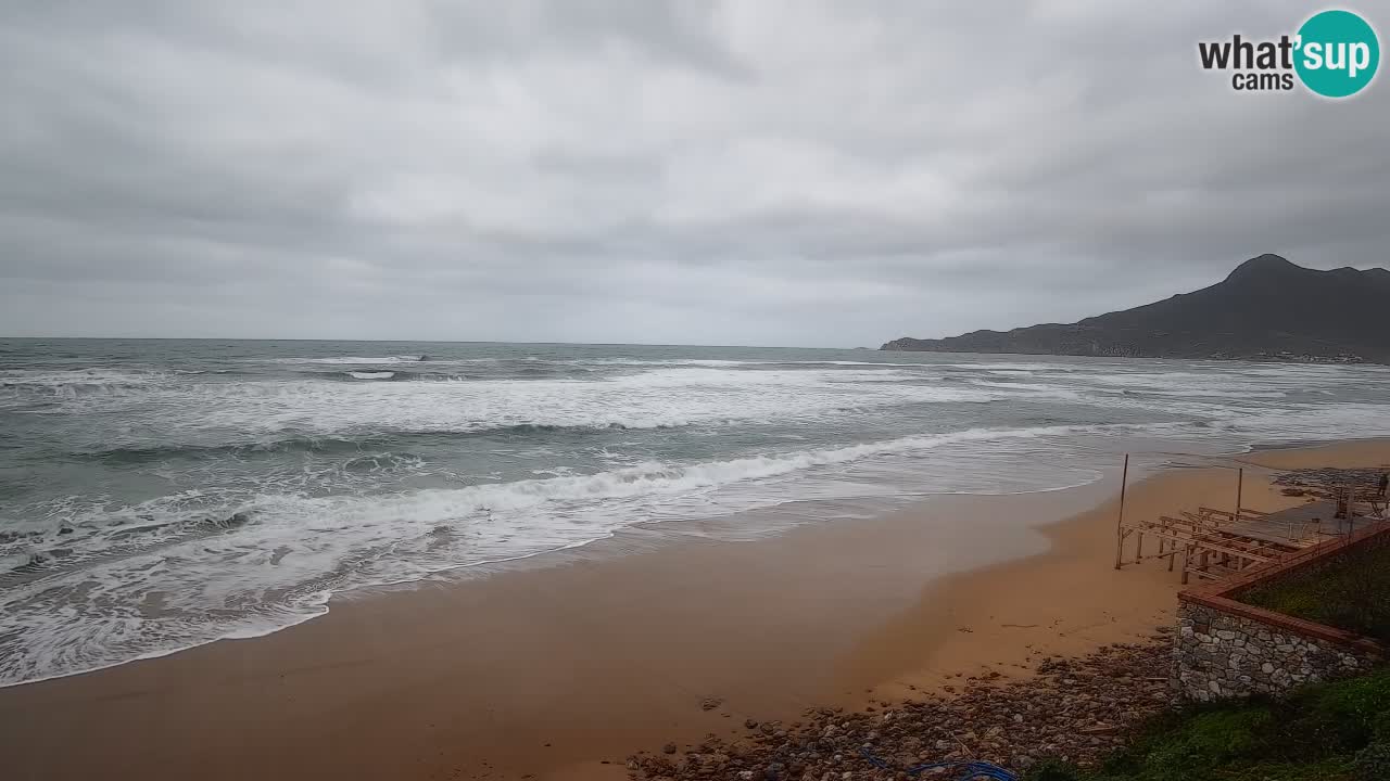 Web kamera Sardinija | Buggerru plaža San Nicolò