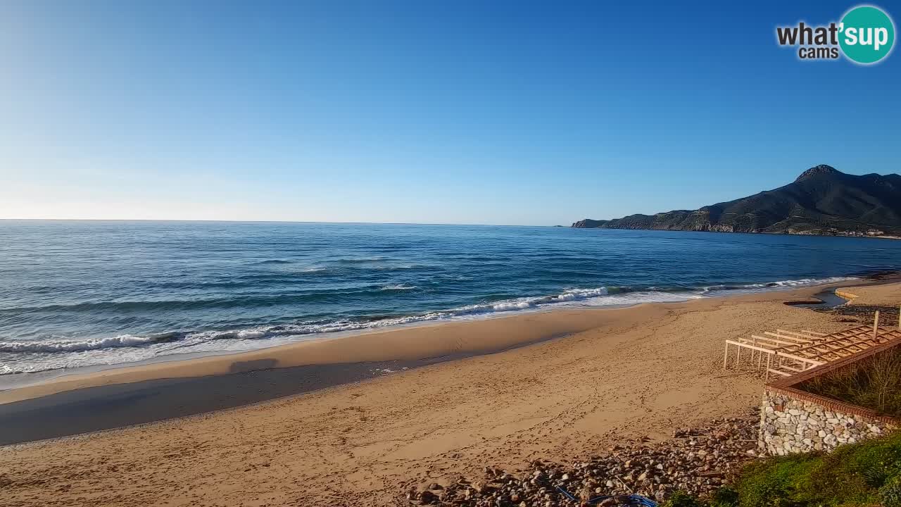 Webcam Sardaigne | Buggerru San Nicolò plage