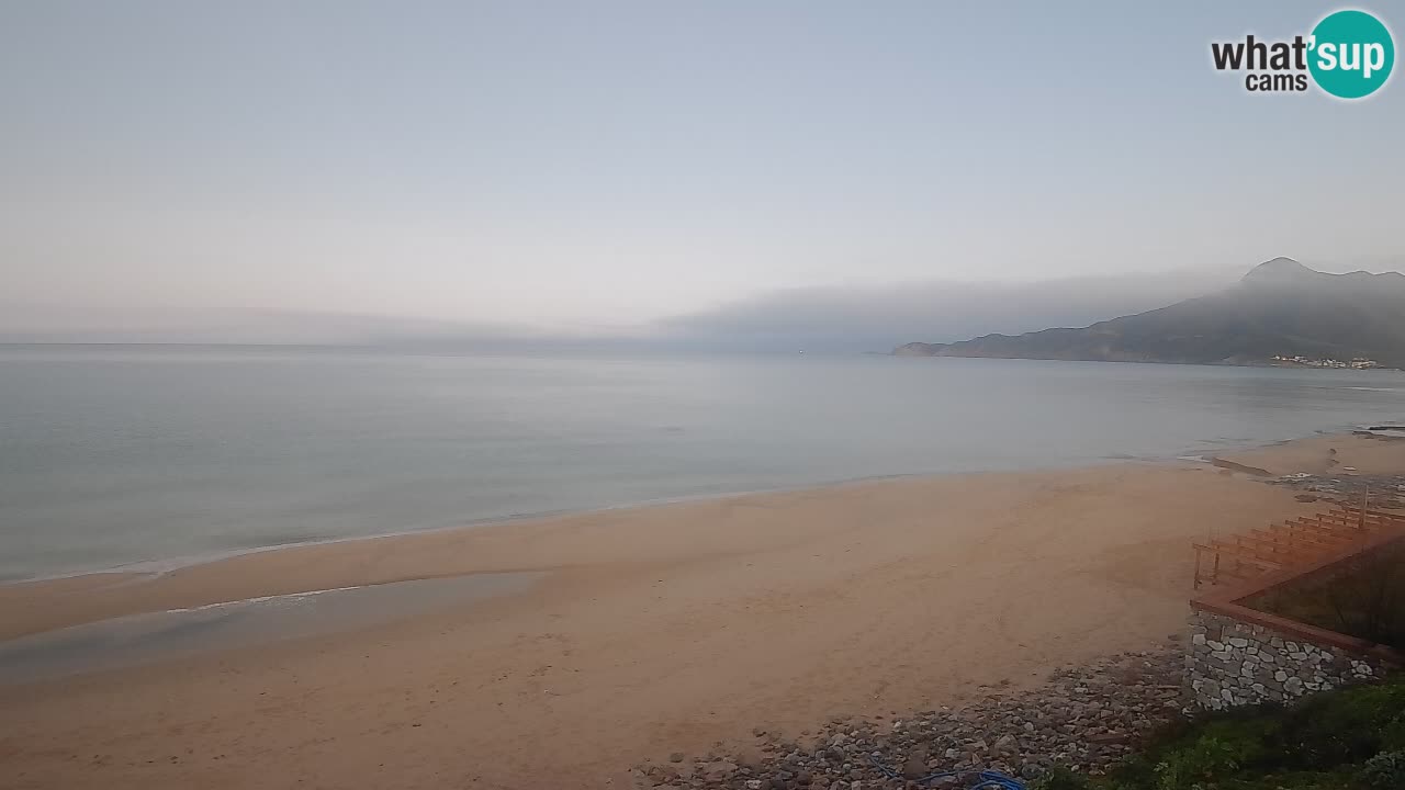 Spiaggia San Nicolò Buggerru webcam | Sardegna