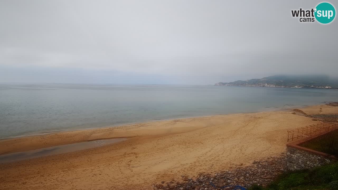 Spiaggia San Nicolò Buggerru webcam | Sardegna