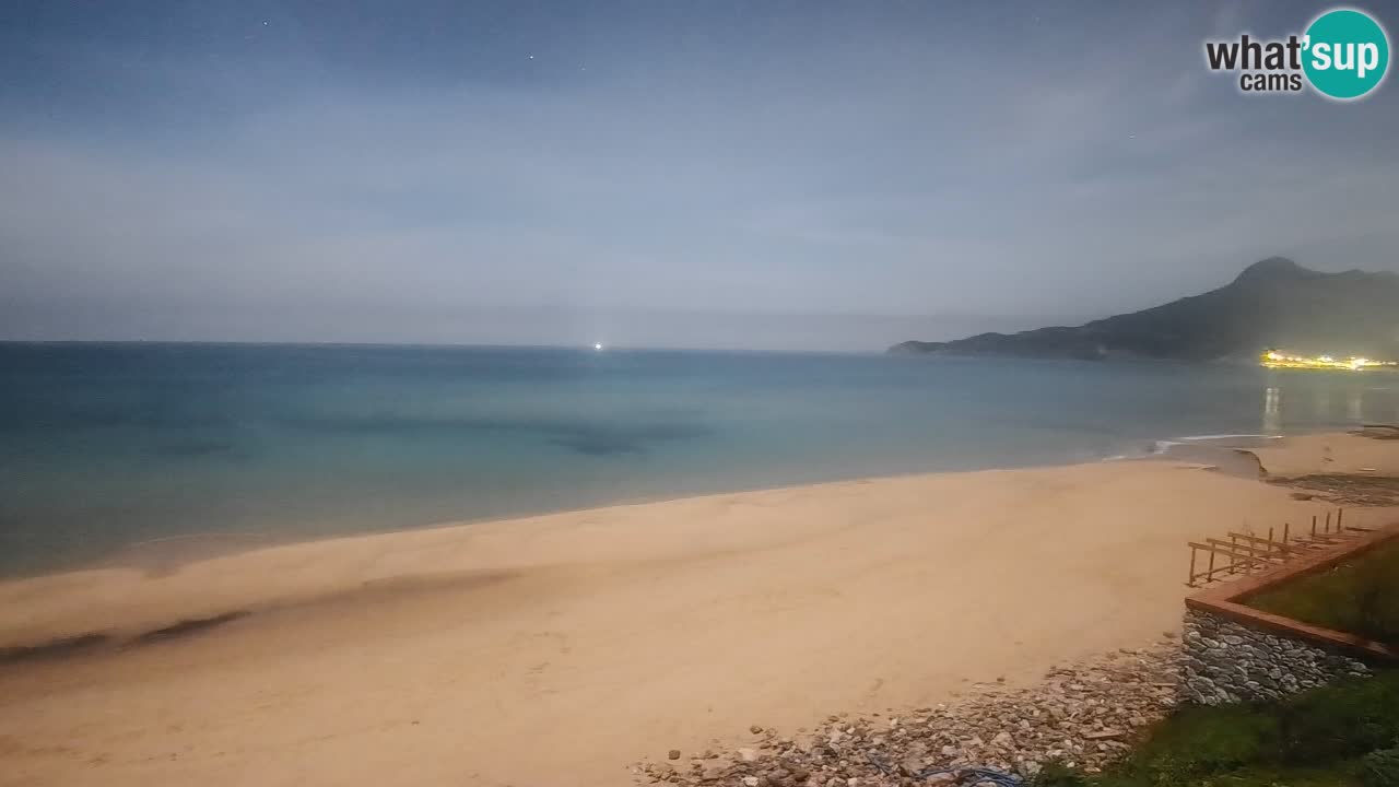 Spiaggia San Nicolò Buggerru webcam | Sardegna