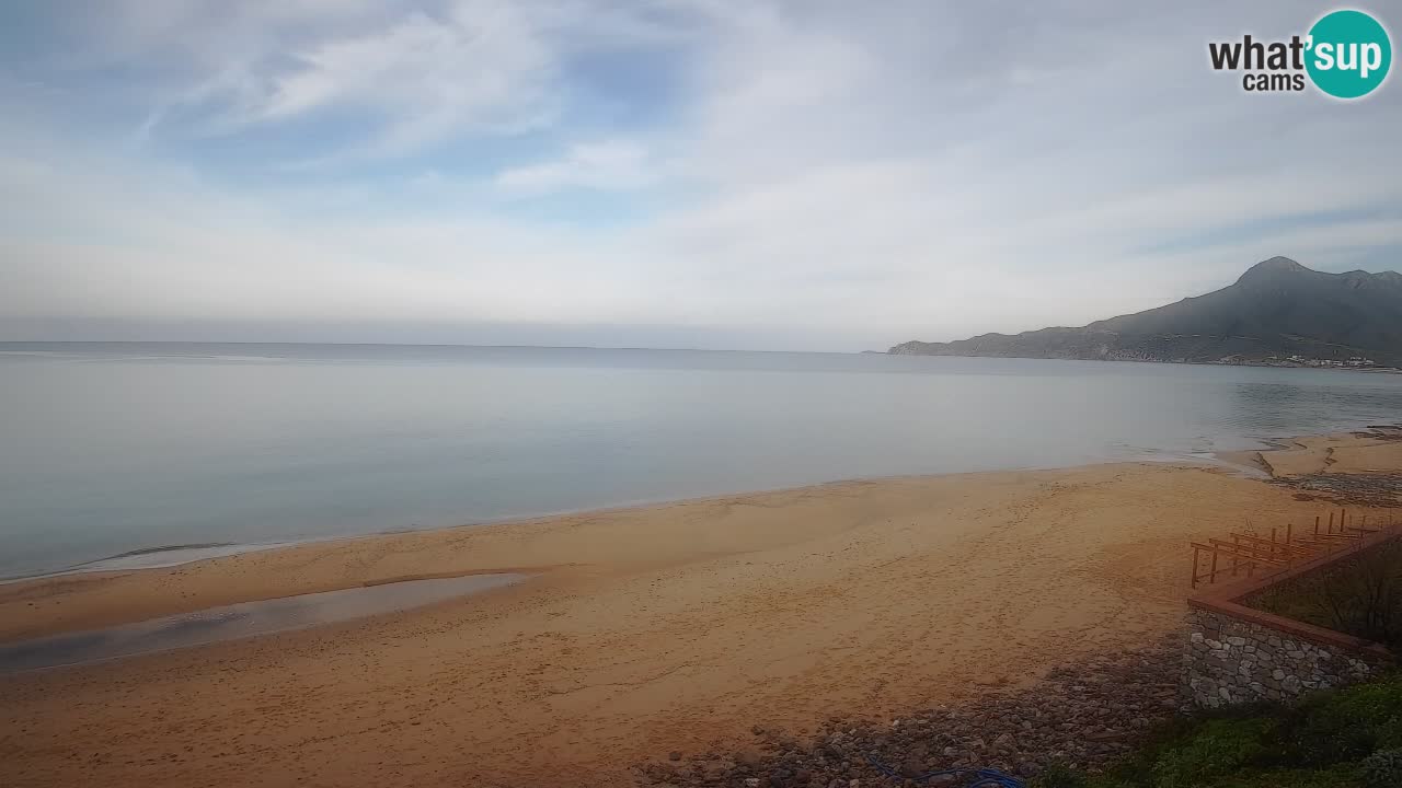 Spiaggia San Nicolò Buggerru webcam | Sardegna