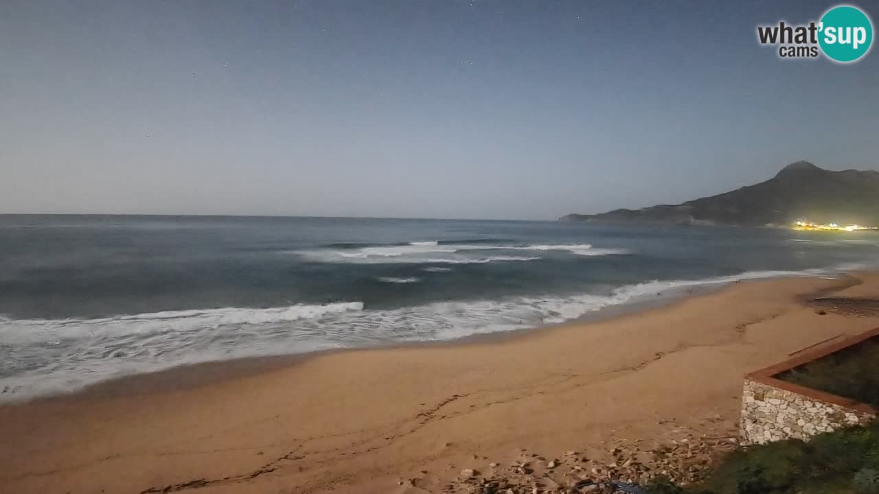 Spiaggia San Nicolò Buggerru webcam | Sardegna