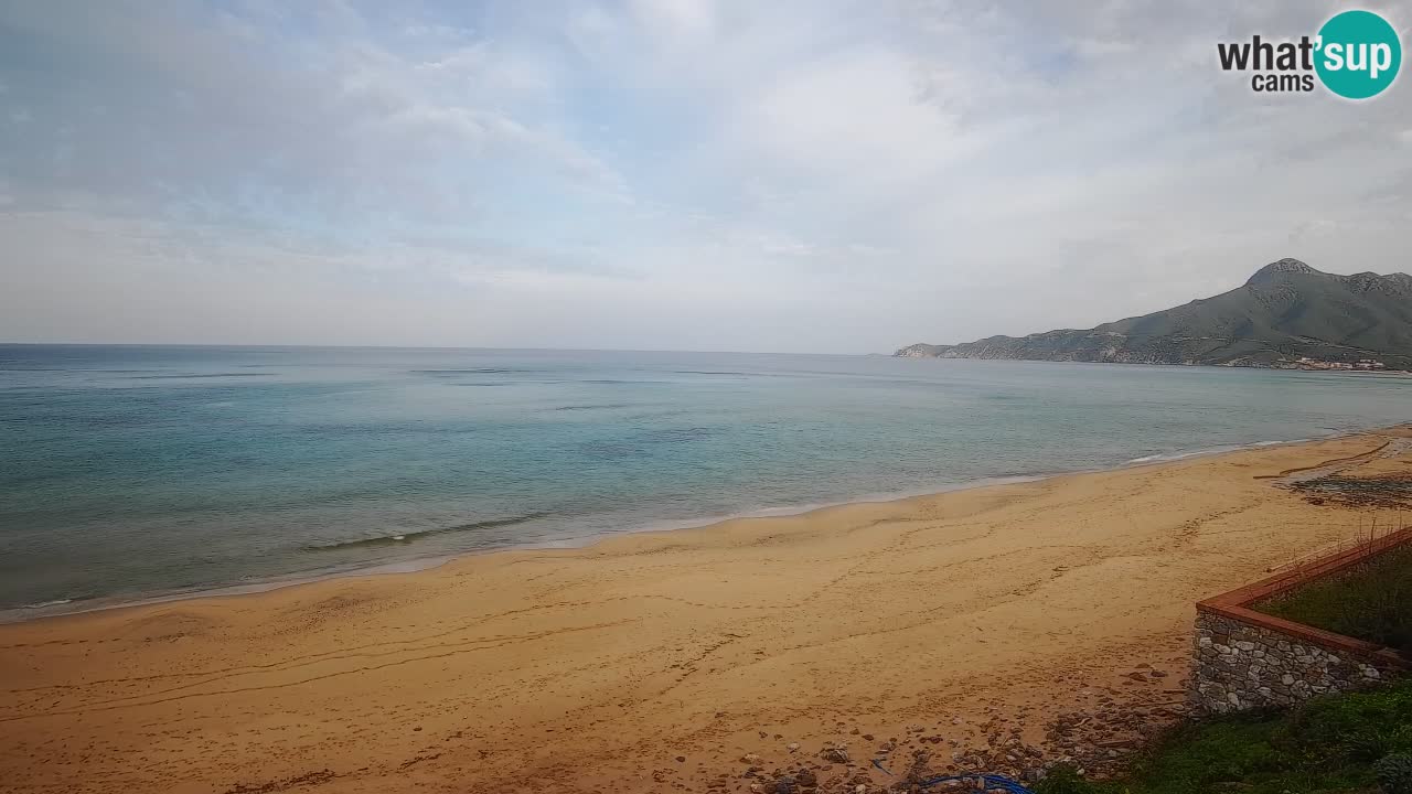 Spiaggia San Nicolò Buggerru webcam | Sardegna