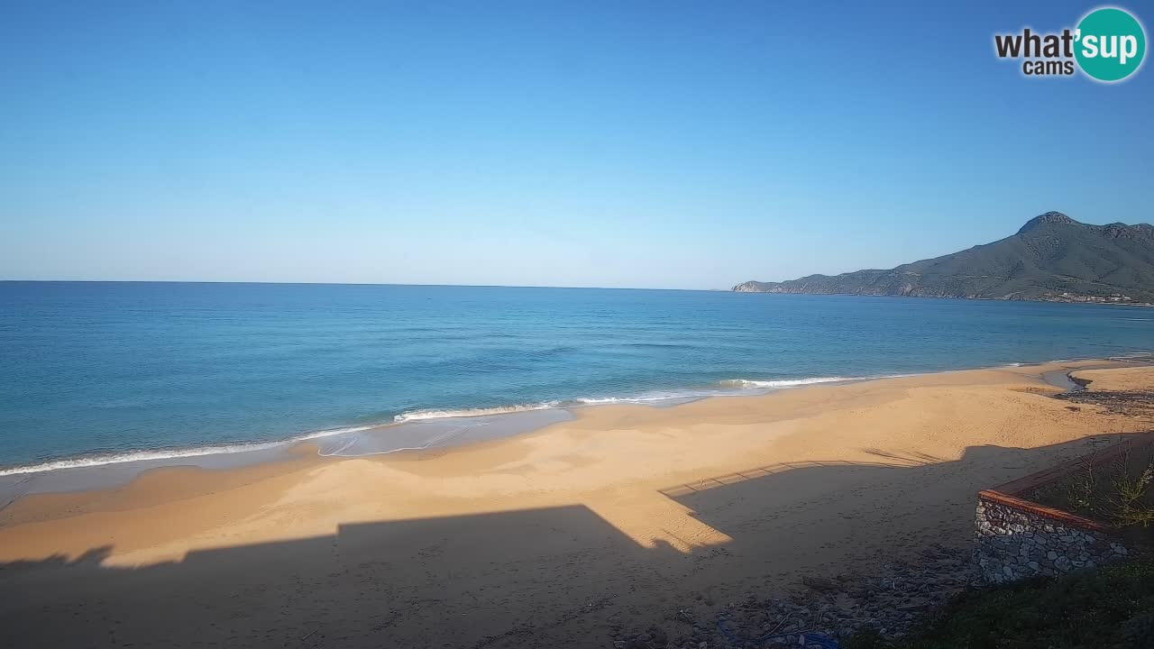 Web kamera Sardinija | Buggerru plaža San Nicolò