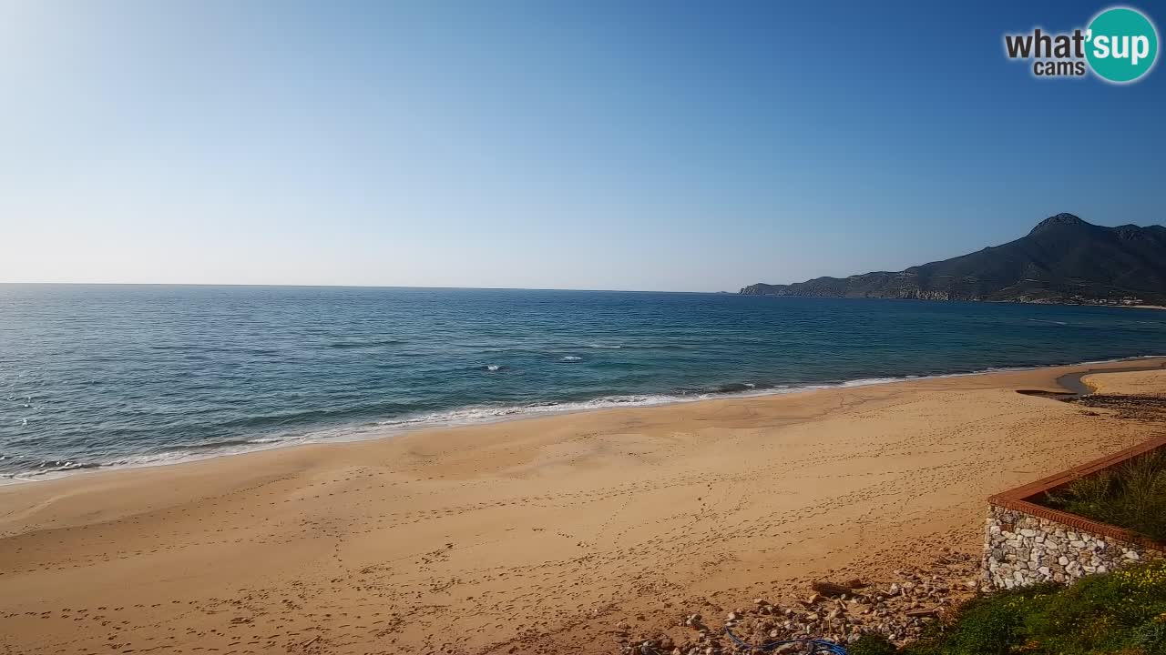 Web kamera Sardinija | Buggerru plaža San Nicolò