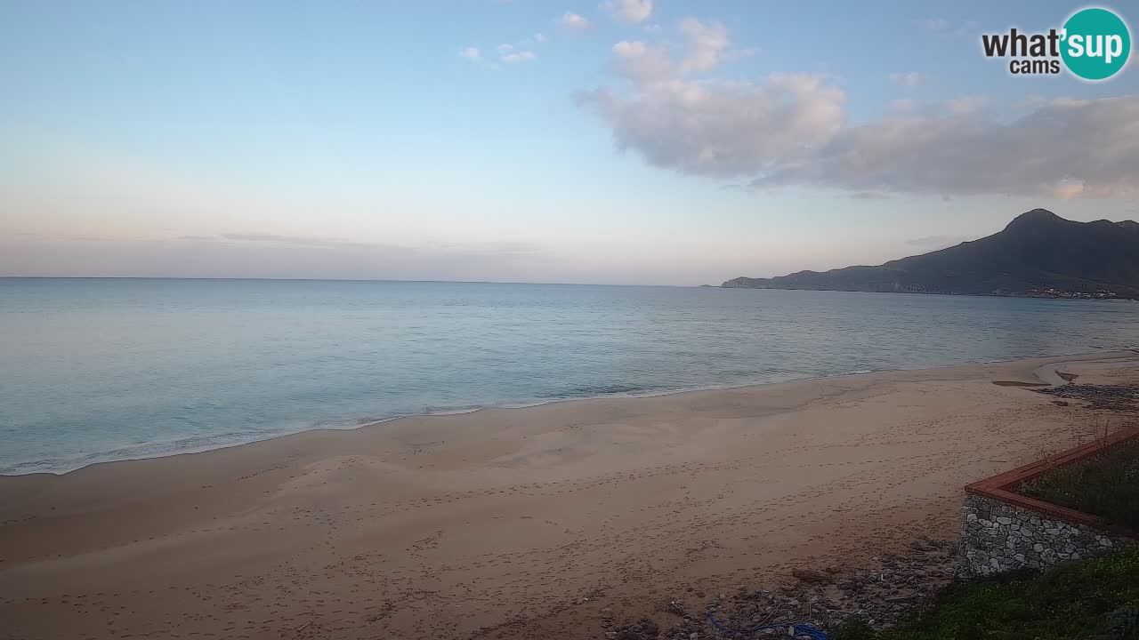 Spiaggia San Nicolò Buggerru webcam | Sardegna