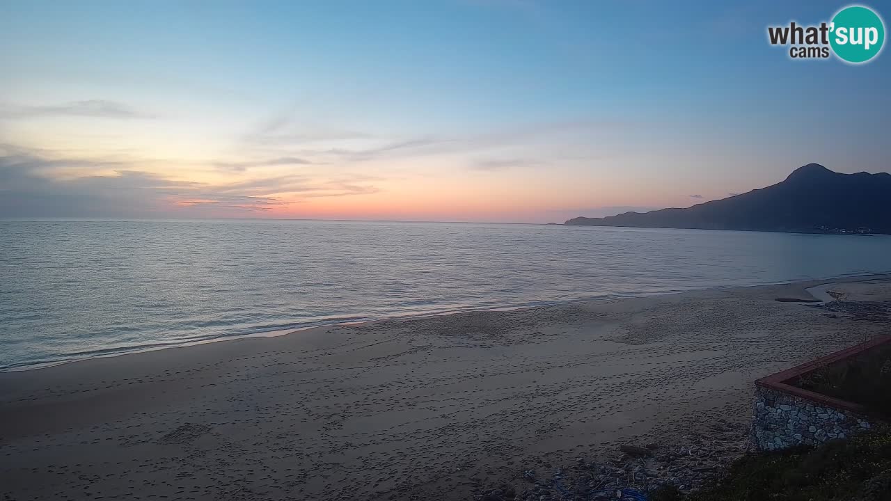 Spiaggia San Nicolò Buggerru webcam | Sardegna