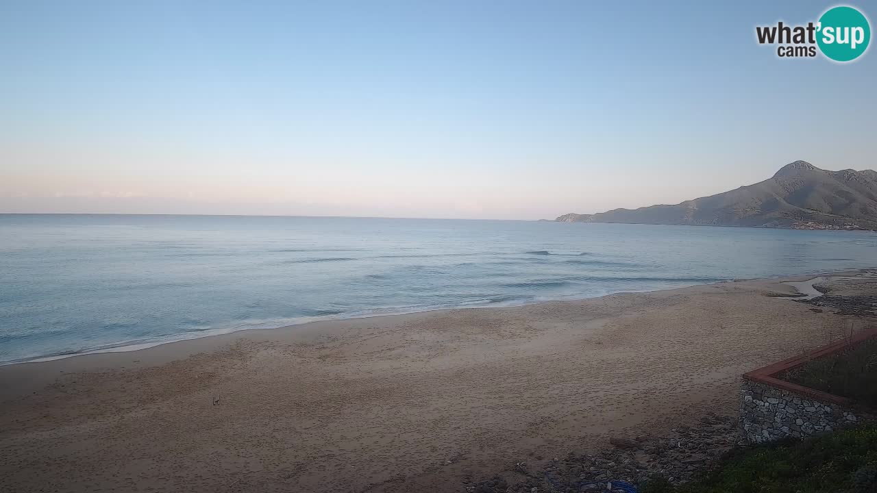 Spiaggia San Nicolò Buggerru webcam | Sardegna