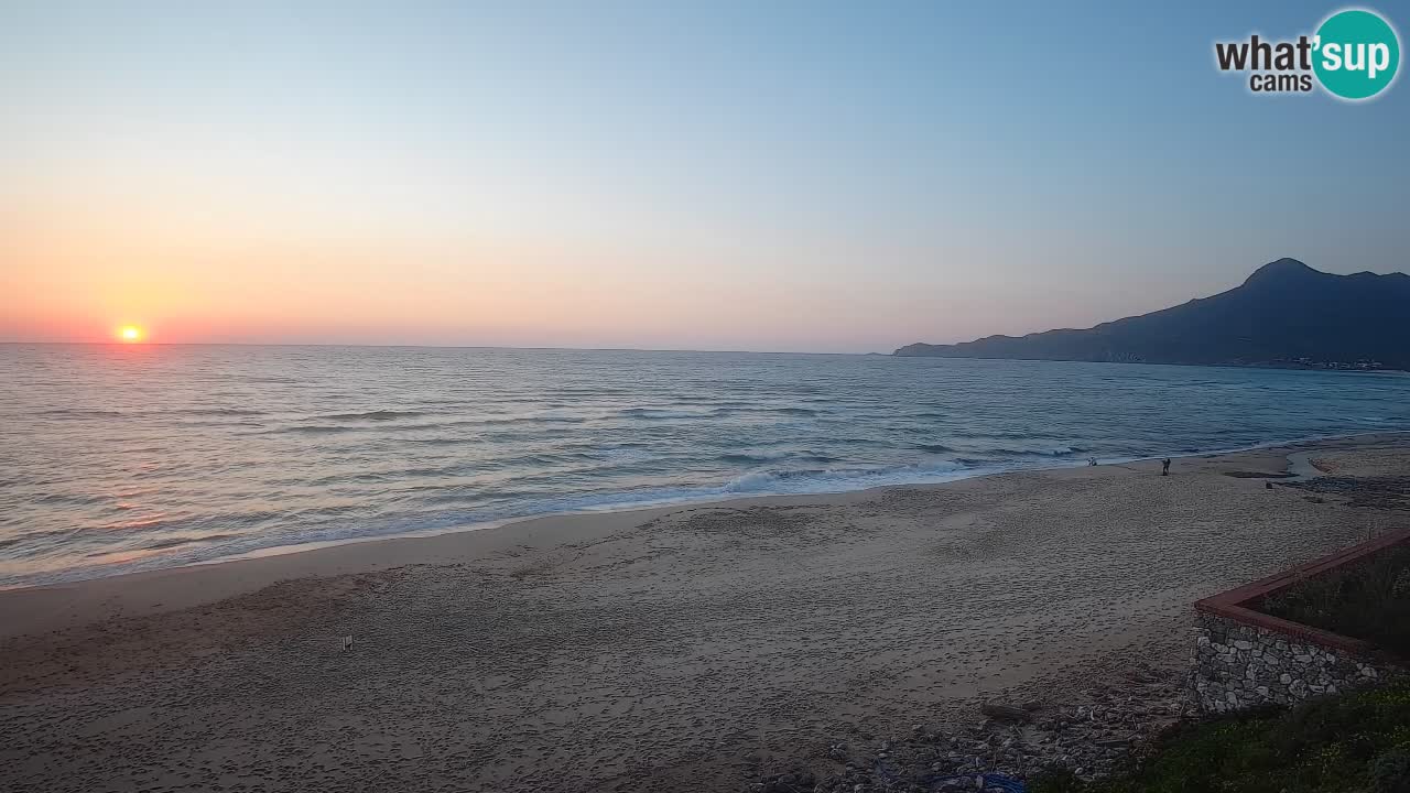 Spiaggia San Nicolò Buggerru webcam | Sardegna