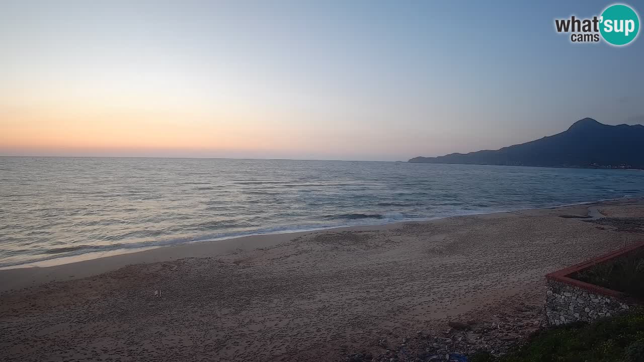 Spiaggia San Nicolò Buggerru webcam | Sardegna