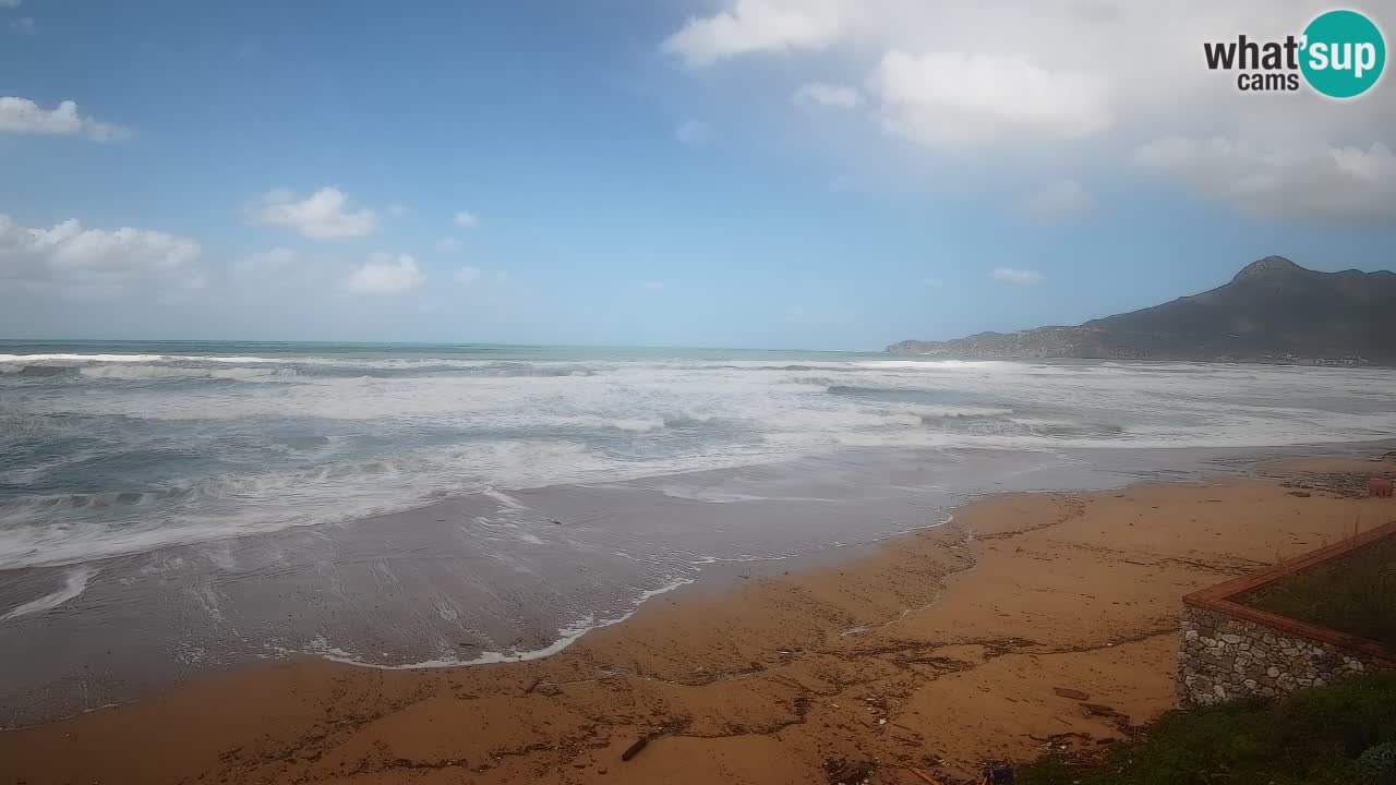 Spiaggia San Nicolò Buggerru webcam | Sardegna