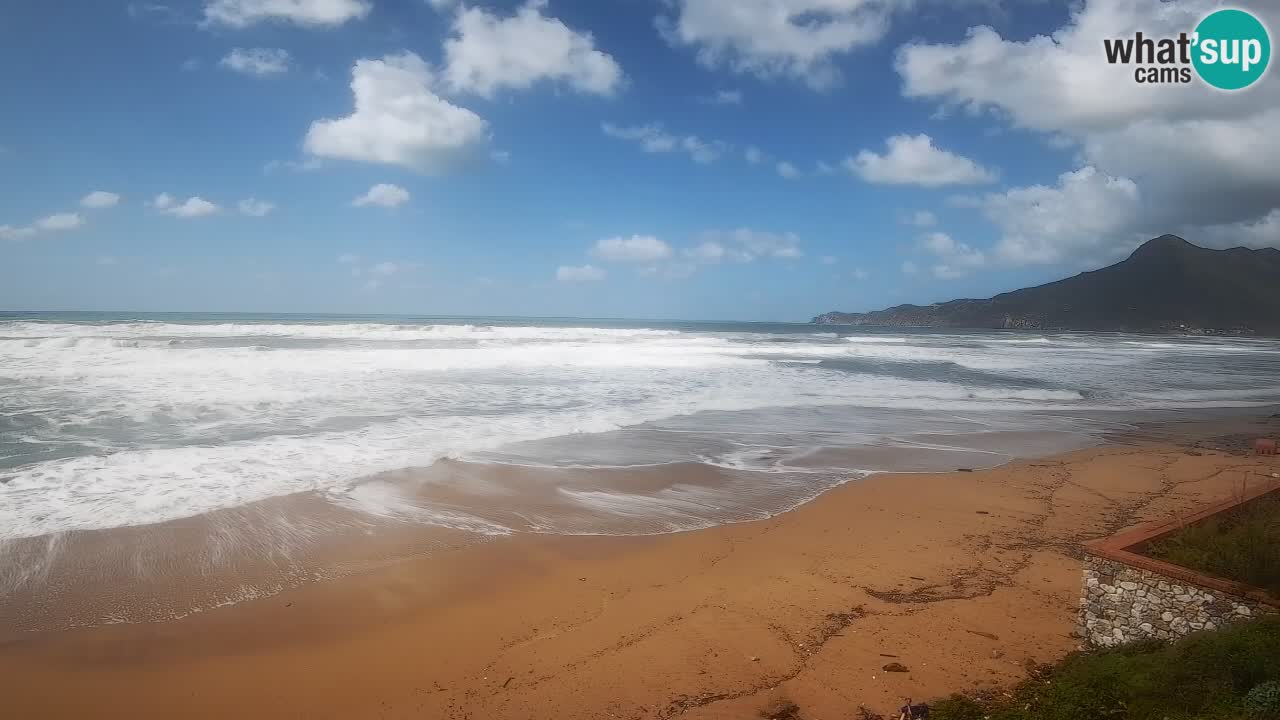Spiaggia San Nicolò Buggerru webcam | Sardegna
