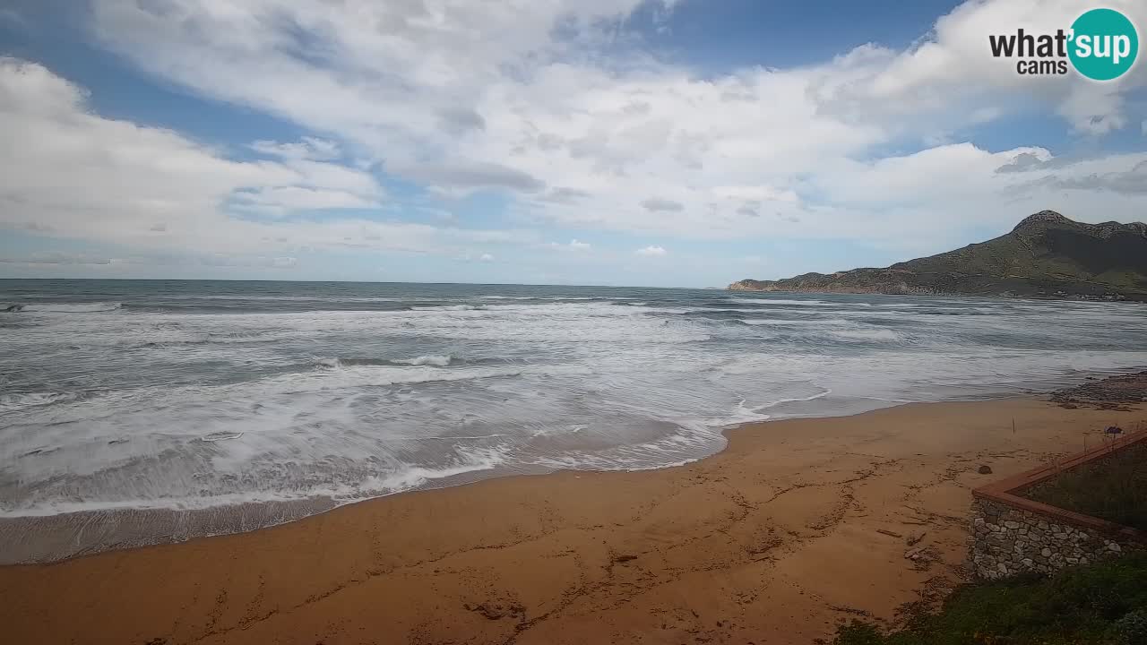 Web kamera Sardinija | Buggerru plaža San Nicolò