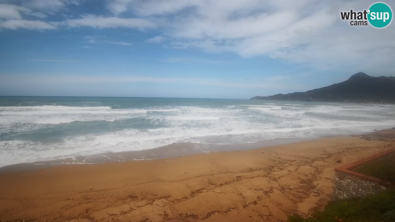 Spiaggia San Nicolò Buggerru webcam | Sardegna